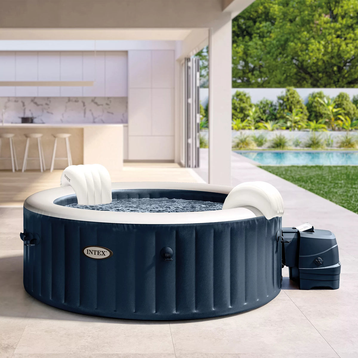Spa Idromassaggio Bubble Massage Navy | 4 posti