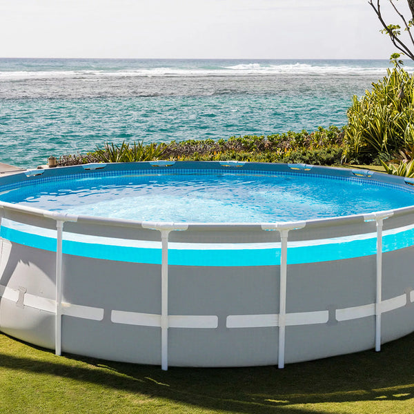 Piscina Rotonda Prisma Frame Clearview 427x107cm 26722NP