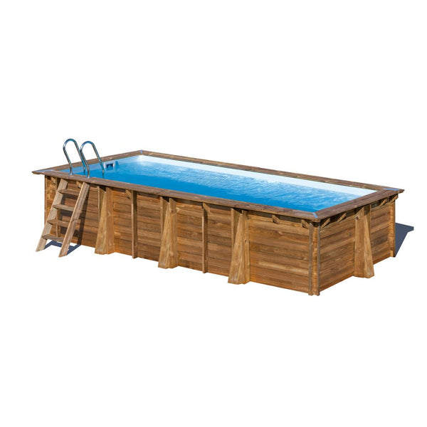 Piscina in Legno Rettangolare