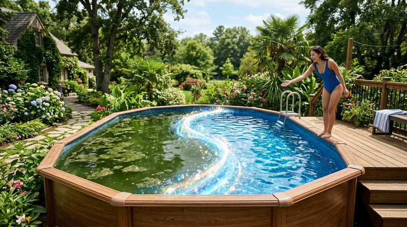 Acqua Verde in Piscina Fuori Terra: Il Trattamento d'Urto Fai-Da-Te