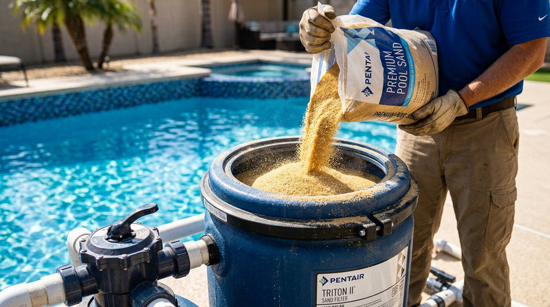 Come Sostituire la Sabbia del Filtro Piscina Gre o Laghetto