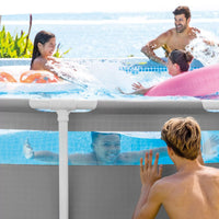 Piscina Rotonda Prisma Frame Clearview 427x107cm 26722NP