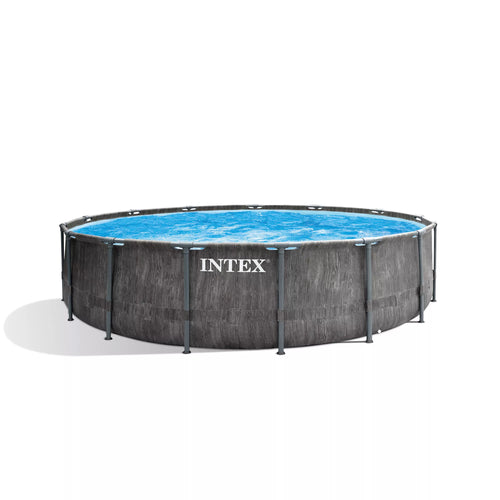 Piscina Rotonda Prisma Frame Greywood 457x122cm 26742NP