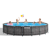 Piscina Rotonda Prisma Frame Greywood 549x122cm 26744NP