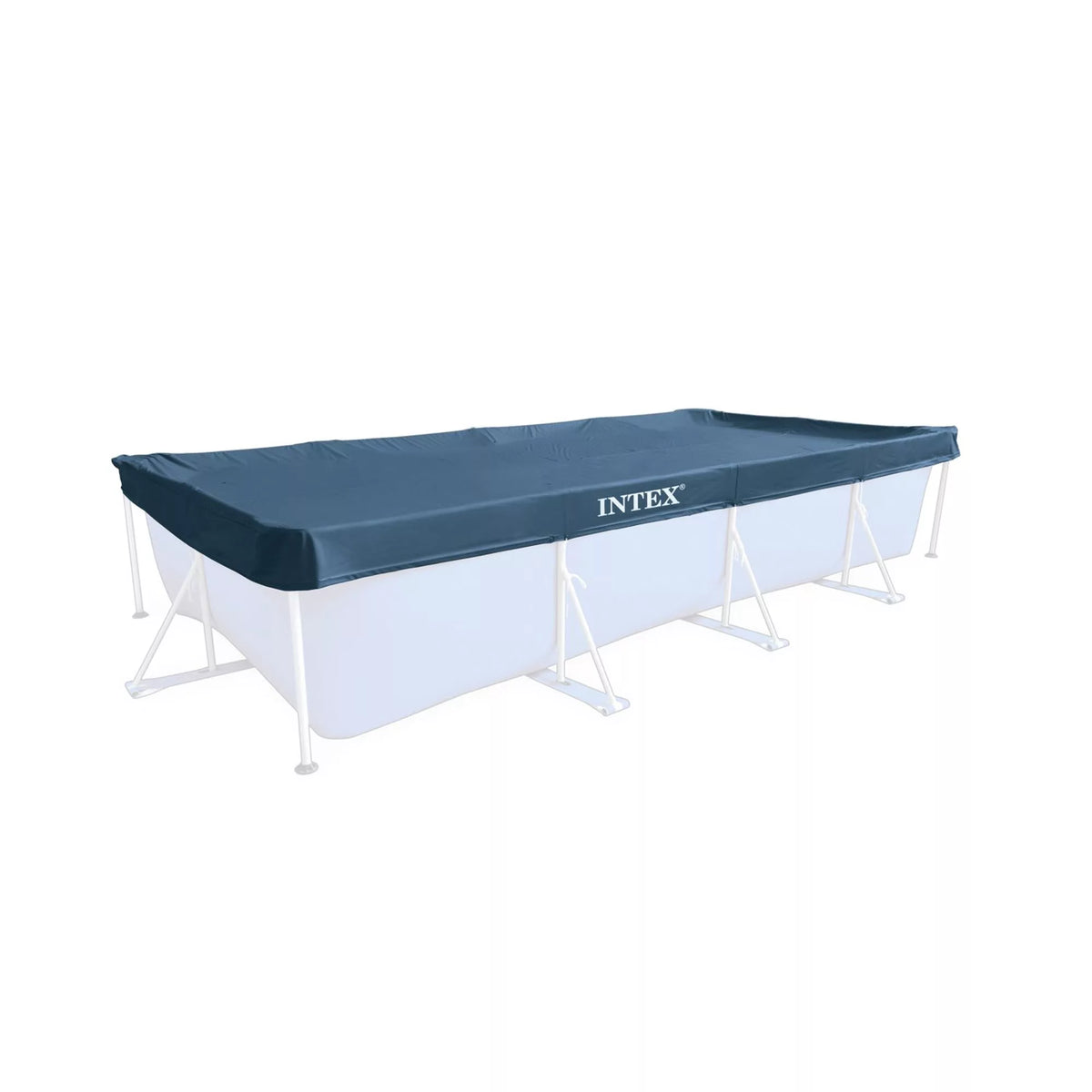 Tela Copri Piscina Intex per Piscine Rettangolari 450x220 cm