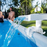 Cascata con LED Multicolore per Piscina