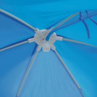 Piscina Rotonda Metal Frame con Tettoia Parasole Removibile 28209NP