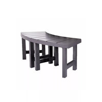 Panchina per PureSpa Rotonda 4 posti, 2 pezzi medi + 2 pezzi alti