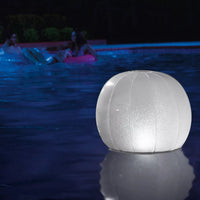 Luce Galleggiante Rotonda per Piscine a Batterie, 23x22 cm