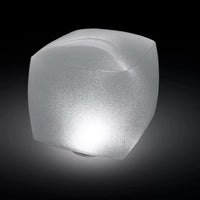 Luce Galleggiante Cubo a Batterie, 23x23x22 cm
