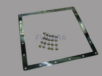 CORNICE INOX PER SCARICO