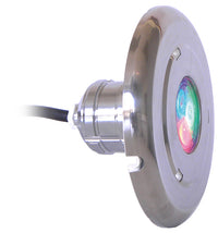 Punto luce per nicchia flangia inox