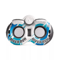 Ciambella Gonfiabile Mare River Run Doppia, 2 posti, Azzurro