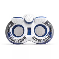 Ciambella Gonfiabile Mare River Run Doppia, 2 posti, Blu