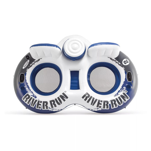 Ciambella Gonfiabile Mare River Run Doppia, 2 posti, Blu