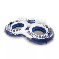 Ciambella Gonfiabile Mare River Run Doppia, 2 posti, Blu