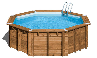 Piscina in Legno Rotonda