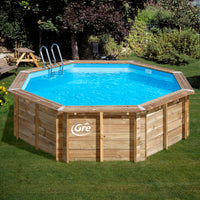 Piscina in Legno Rotonda