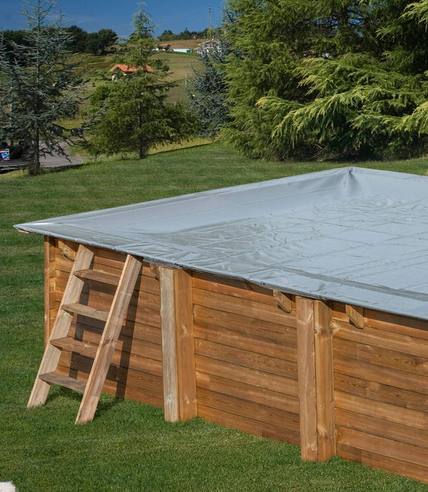 Coperture per piscine quadrate Per piscine in legno City: