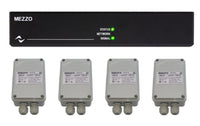 Sistema Amplif.Max 4 Altoparlanti c/trasformatore