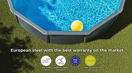 Piscina Anthracite Rotonda
