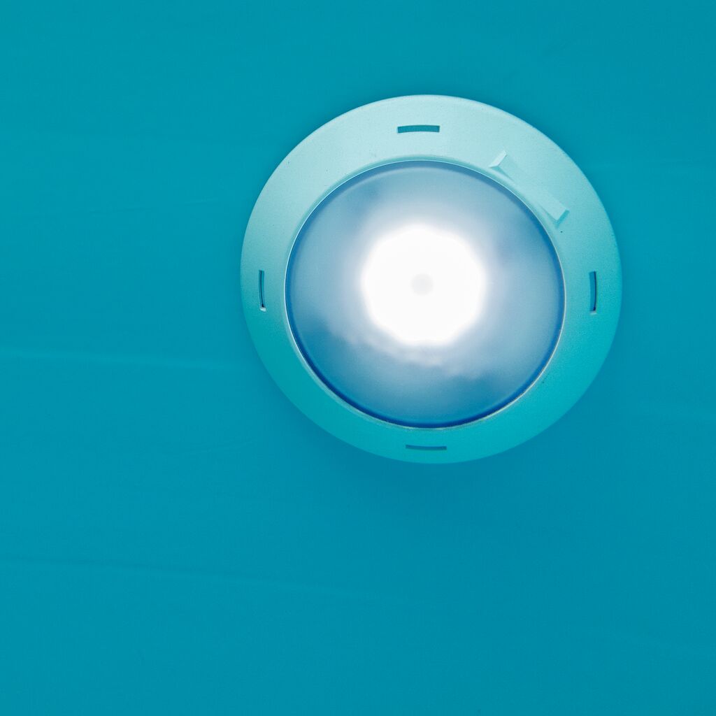 Proiettore LED per piscine interrate, 9 LED, Bianco, 16 W