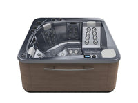 ATLANTIDA 70 Mobile Thunder + Jet in acciaio inox + Barran in acciaio inox + Audio Bluetooth + LumiPlus + ECOSpa + Copertura - Argento