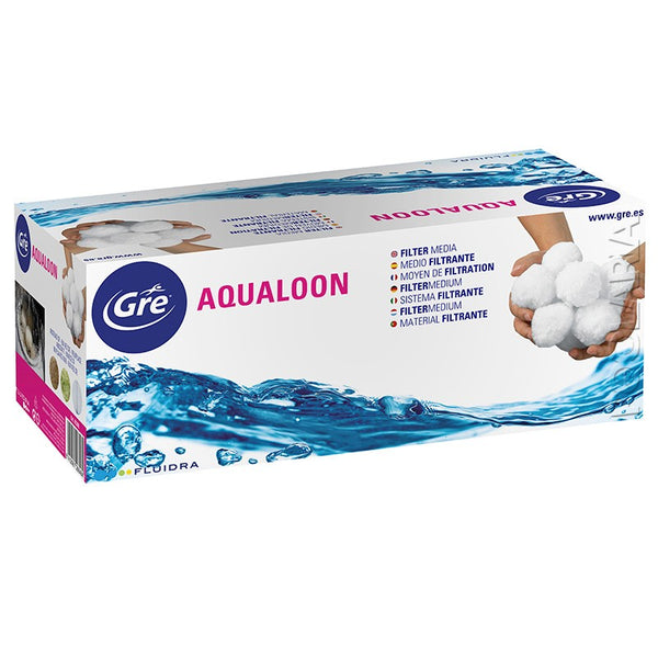 BOX AQUALOON: filtrazione in polietilene 700g (equivale a 25kg di sabbia)