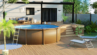 Aqualoon rotonda - Imitazione legno