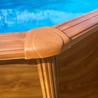 Aqualoon rotonda - Imitazione legno