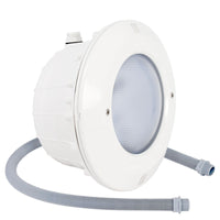 White PAR56 spotlight kit for liner pools + cable sheath