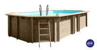 Piscina in Legno Ovale