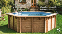 Piscina in Legno Rotonda
