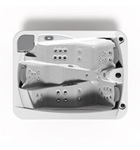 OCEAN 70 Mobile Thunder + Jet in acciaio inox + Barran in acciaio inox + LumiPlus + Copertura - Bianco