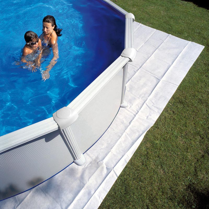 Tappeti Protettivi Rettangolari In Poliestere Per Piscine Fuoriterra
