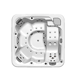 SELECT E Mobile Thunder + Jet in acciaio inox + ECOSpa + Copertura - White