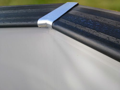 Liner Di Ricambio Grigio 60/100 Rettangolare x Piscine in Composito Gre