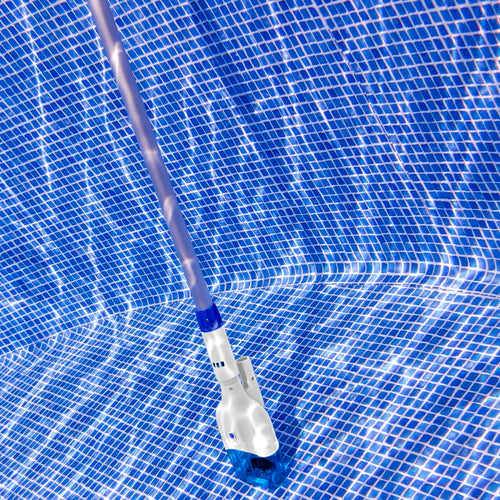 Aspiratore elettronico per fondo piscina a batteria